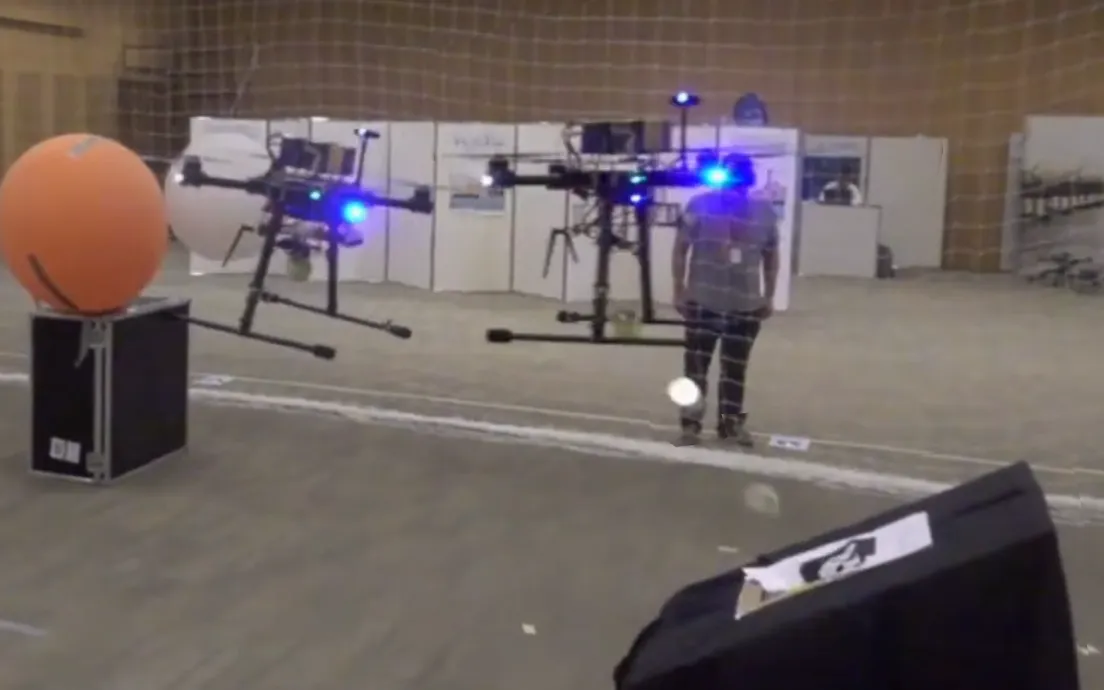 Indoor flight tests for ICUAS 2022