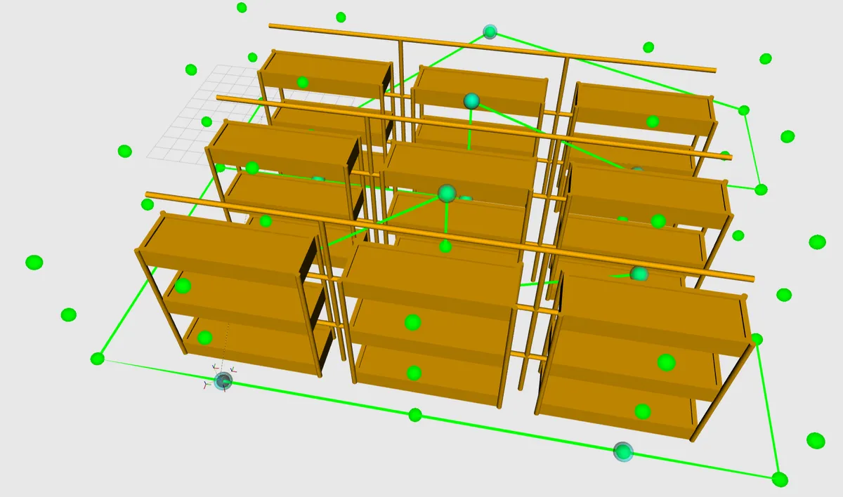 3D map built during the ICUAS 2024 challenge